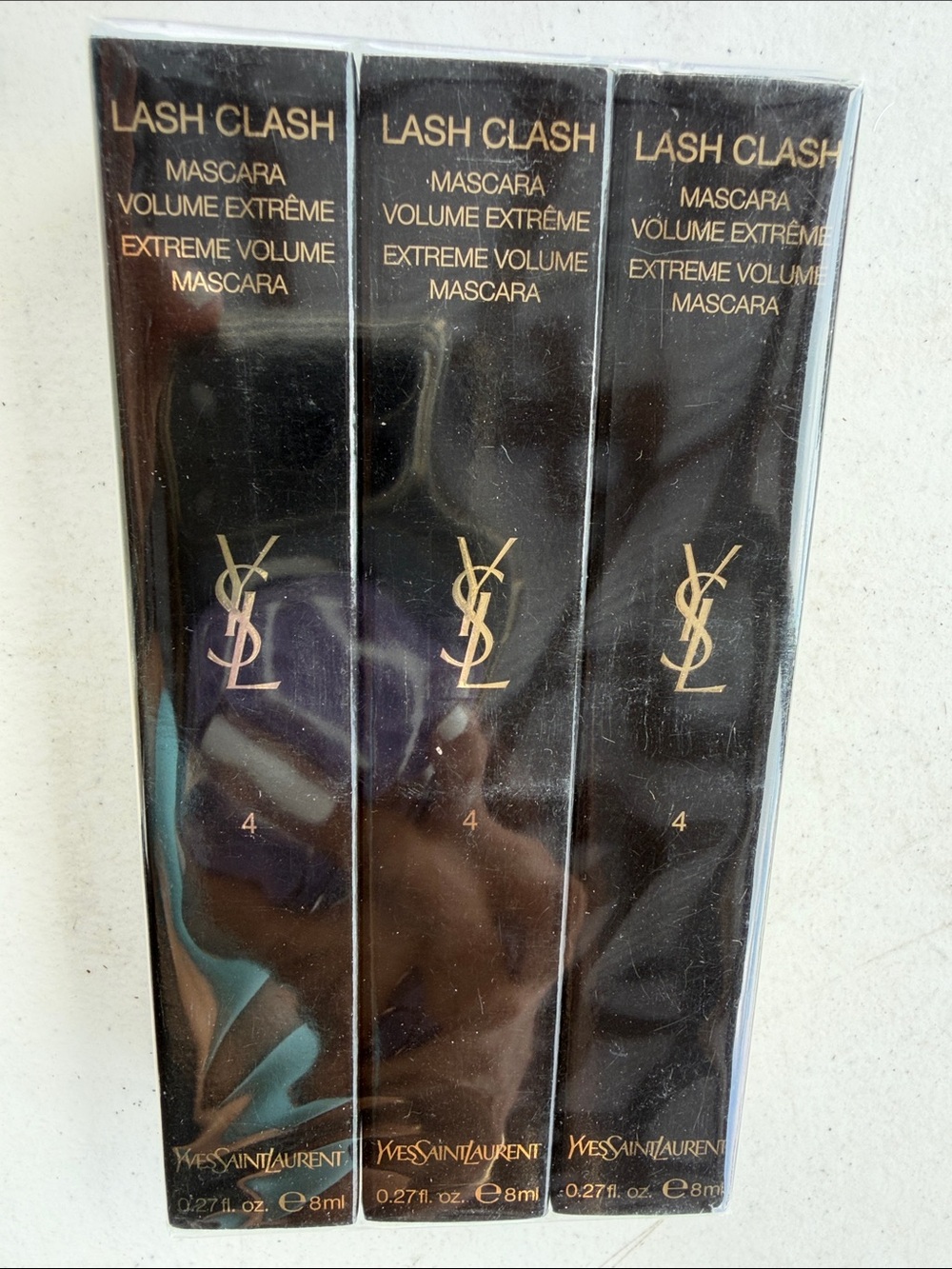 Pack of 3 YSL Lash Clash Extreme Volume
Mascara - electrique blue #4